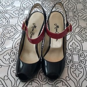 NEW Miss Bisou peep toe heels size 6.5